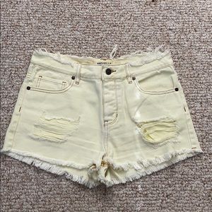 Brandy Melville Frayed Shorts